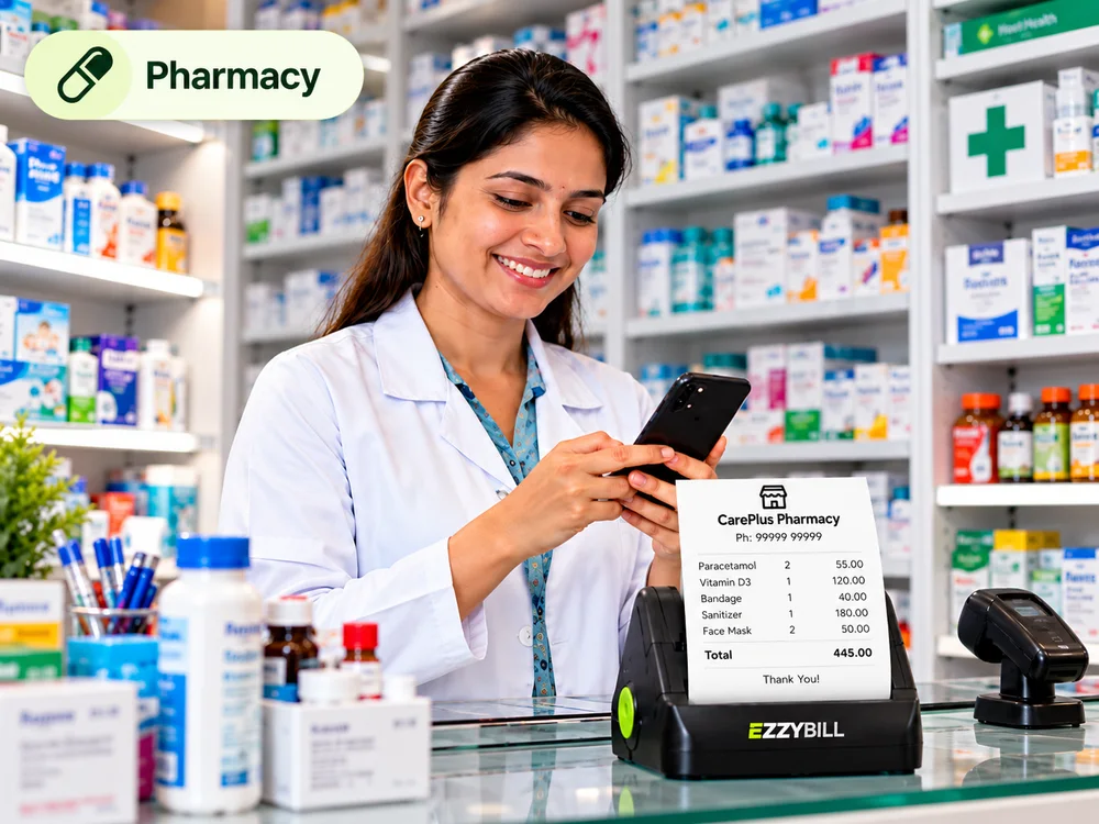 Billing for a pharmacy with EZZYBILL